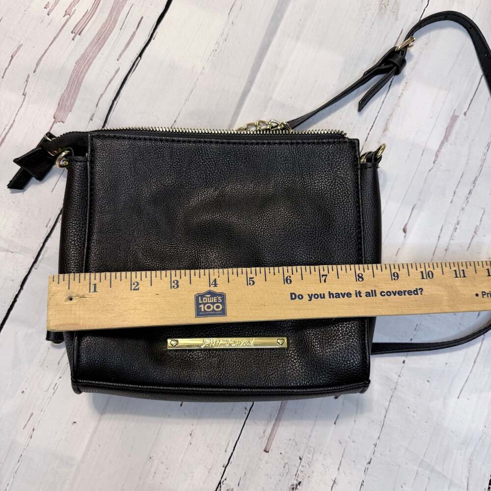Betsey Johnson Black Bow Crossbody y2k designer evening party bag - Picture 7 of 7